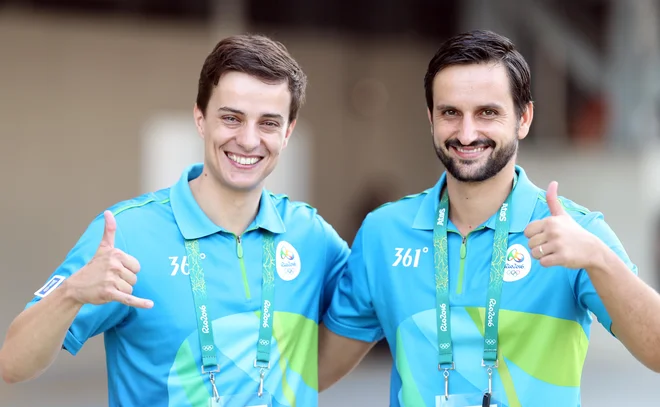 Bojan Lah in David Sok sta sodila že na OI v Riu. FOTO: Matej Družnik/Delo
