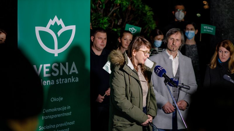Fotografija: Stranka Vesna – zelena stranka se bo s kočevskim županom Vladimirjem Prebiličem potegovala za vstop v evropski parlament. FOTO: Črt Piksi/Delo
