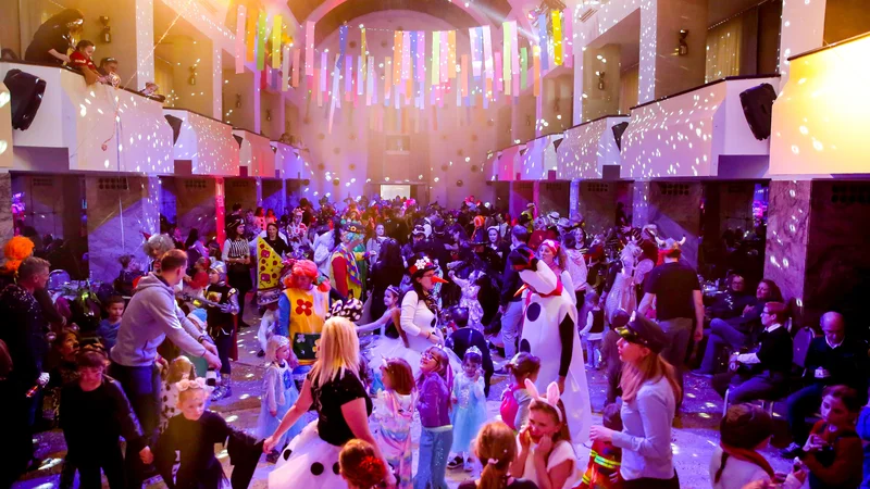 Na pustovanju v Festivalni dvorani je vedno živahno. FOTO: arhiv Pionirskega doma