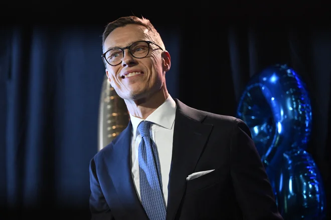 Po sedmih letih se je Alexander Stubb zmagoslavno vrnil v politiko. FOTO: Emmi Korhonen/AFP