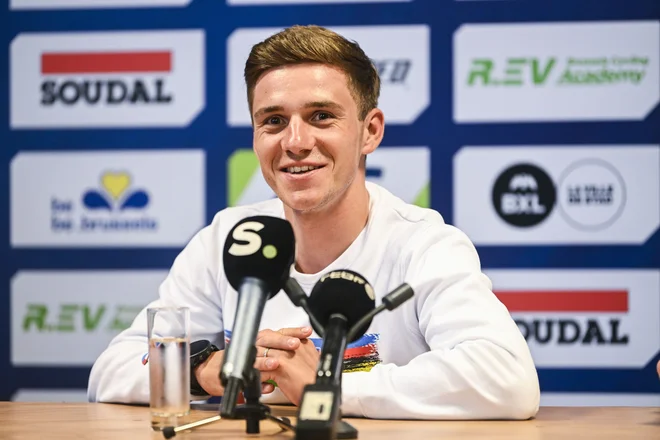 Remco Evenepoel je sezono 2024 začel z zmago. FOTO: Tom Goyvaerts/Belga/Reuters