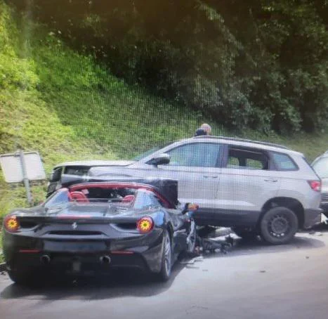 Prometna nesreča. FOTO: Pu Kranj