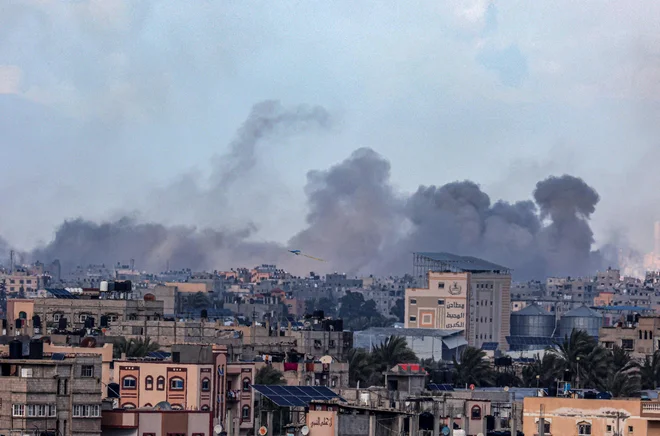 Dim nad Rafo FOTO: Said Khatib/AFP