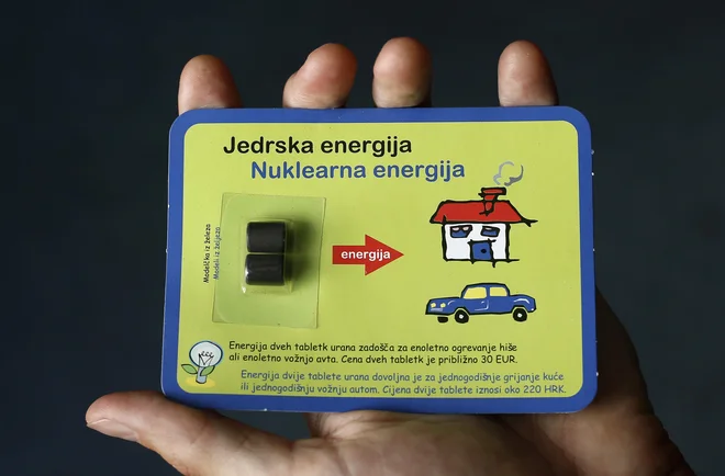 Jedrska energija je nizkoogljična, podpira pa jo čedalje več držav. FOTO: Blaž Samec/Delo