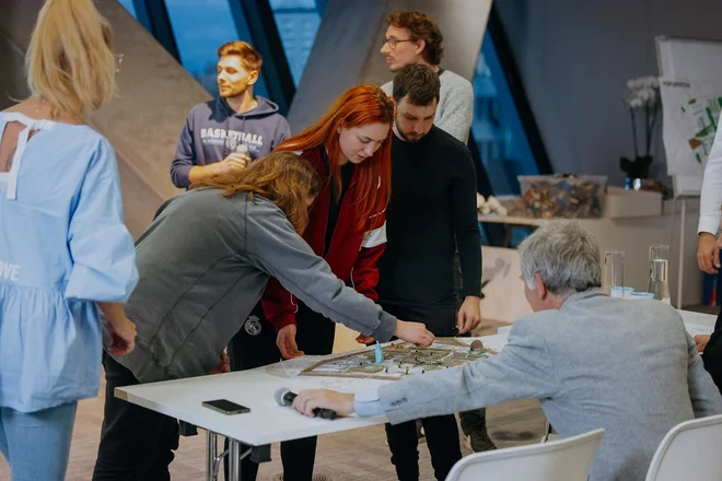 Mladi so dobili izziv preoblikovanja BTC. FOTO: Anže Krže
