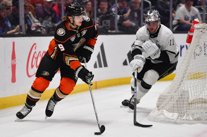 Anže Kopitar se je izkazal z obrambnimi nalogami. FOTO: Gary A. Vasquez/Usa Today Sports