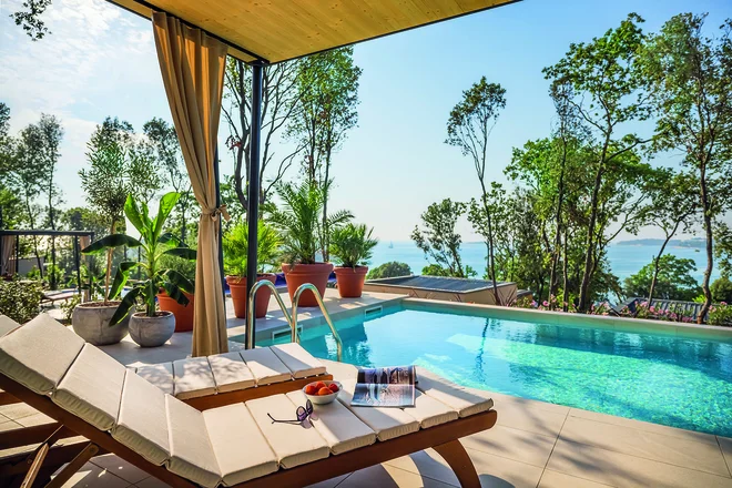 Istra Premium Camping Resort Sunset Garden Villa, Funtana. FOTO: Valamar