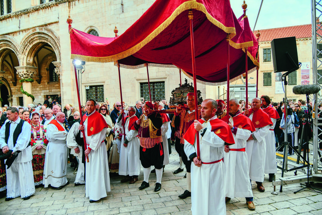 Fešta svetega Vlaha v Dubrovniku FOTO: Božo Radić/CROPIX