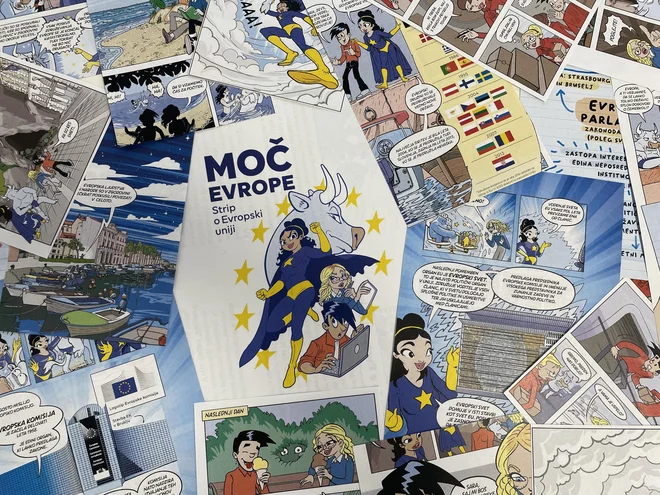 Strip je nastajal tri leta, sprva kot plod sodelovanja s časnikom Večer, nato so se ga odločili nadgraditi v vezano zgodbo, ki je terjala novo vzpostavitev rdeče niti zgodbe in stripovskih junakov. FOTO: Andrej Miholič