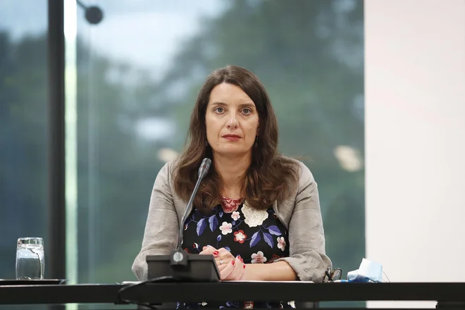 Nekdanja ministrica za izobraževanje, znanost in šport Simona Kustec. FOTO: Leon Vidic/Delo