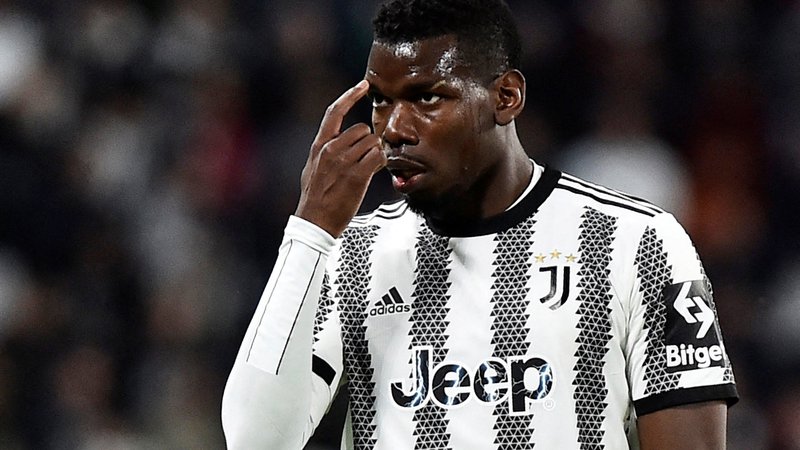 Fotografija: V svojem drugem obdobju pri Juventusu se Pogba ni naigral, v aktualni sezoni je do kazni odigral le 51 minut, lani pa 108. FOTO:  Massimo Pinca/Reuters