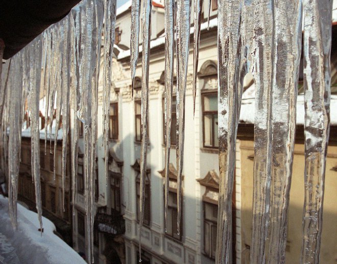 Zimski okras prestolnice leta 2003 FOTO Dokumentacija Dela