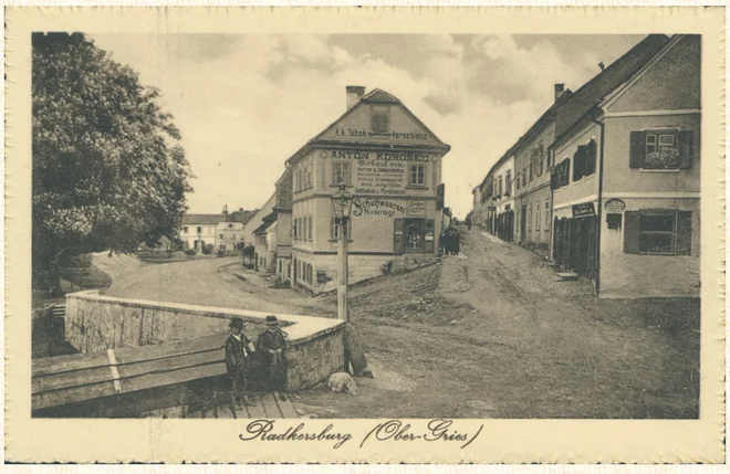 Zgornji Gries pred letom 1934 FOTO: Digitalna knjižnica Slovenije