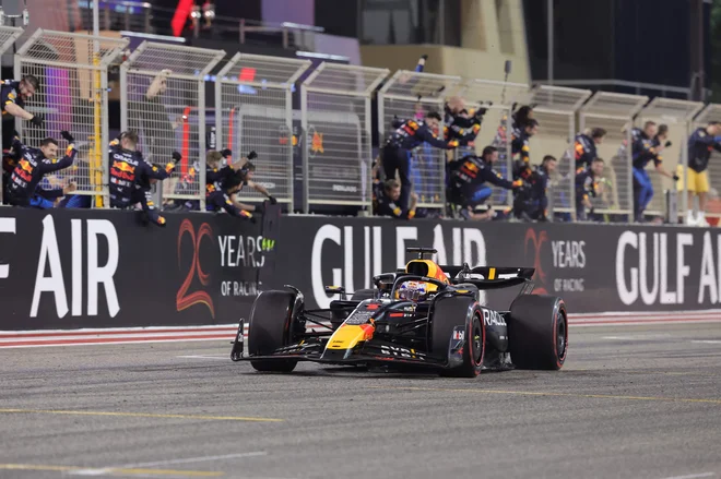 Max Verstappen je vrhunski dirkač in ima odličen dirkalnik. FOTO: Giuseppe Cacace/AFP