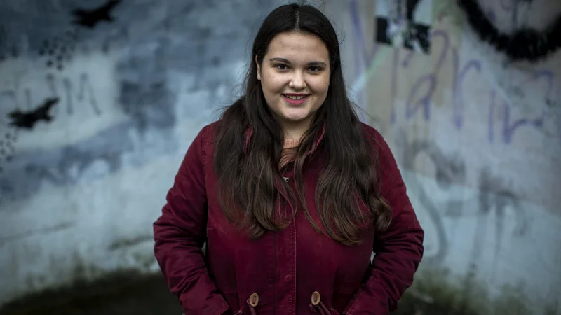 »V prihodnosti bi radi tudi znotraj Mednarodnega Pena ustanovili odbor Mladega Pena, ki bi povezoval mlade avtorje in avtorice z vsega sveta,« pravi Selma Skenderović. FOTO: Voranc Vogel