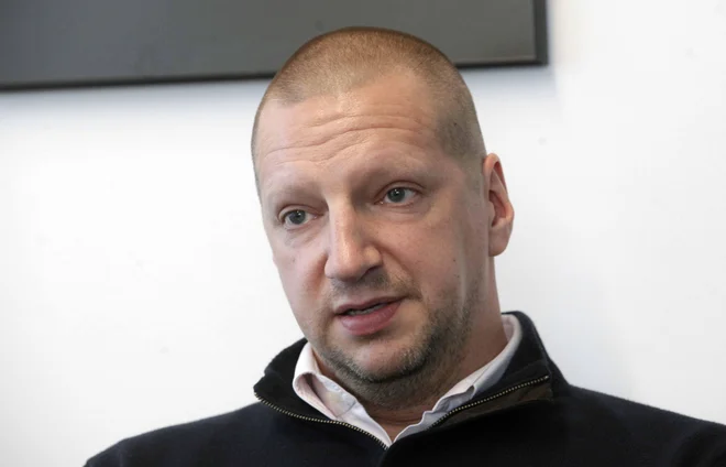 Matej Erjavec že deseto leto vodi Košarkarsko zvezo Slovenije, a želje po uspešnem delu mu ne primanjkuje. FOTO: Mavric Pivk/Delo