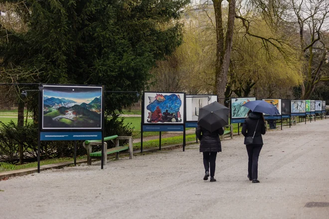 Od svetlobe k svetlobi, Jakopičevo sprehajališče Tivoli  FOTO: Črt Piksi