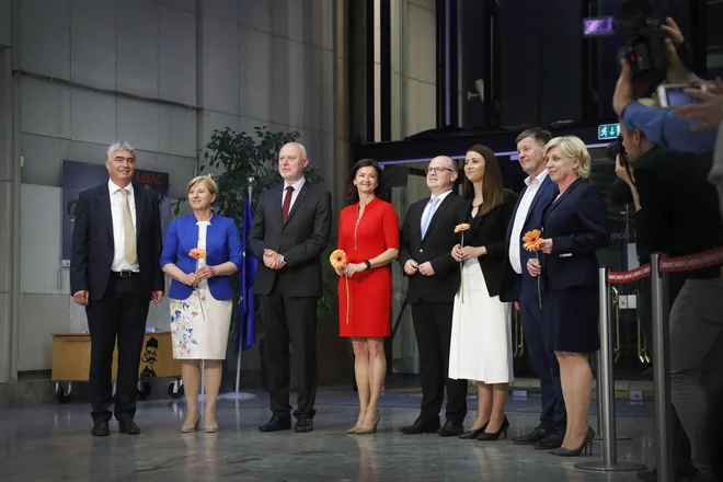 Križanje anketnih podatkov kaže, da bi SD na evropskih volitvah dobila glasove potencialnih volivcev, ki bi na državnozborskih volitvah volili Gibanje Svoboda. FOTO: Leon Vidic