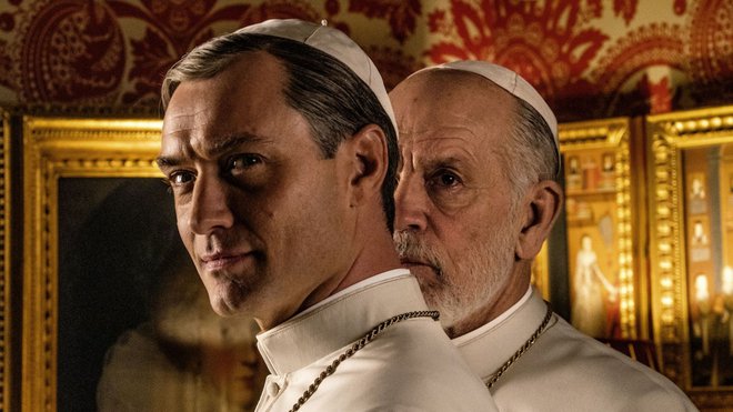 Jude Law in John Malkovich, Novi papež. Foto Pop TV