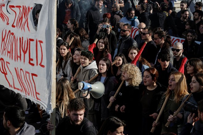 Protestirajo že več tednov. FOTO: Louisa Gouliamaki/Reuters