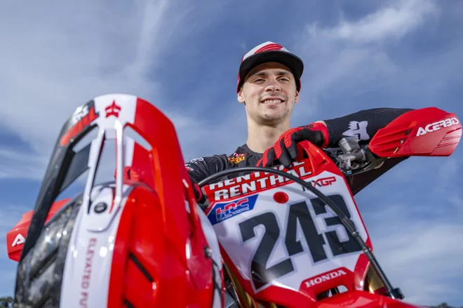 Tim Gajser se je ujel z novim motorjem. FOTO: Honda Racing