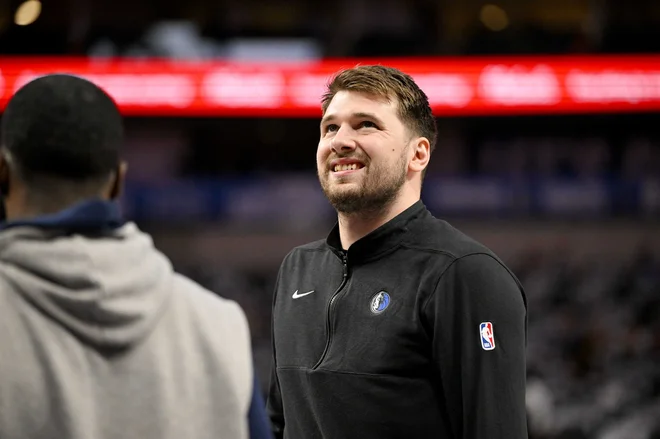 Magnetna resonnca je razkrila, da je Luka Dončić »čist«, je potrdil trener Jason Kidd. FOTO: Jerome Miron Usa Today Sports Via Reuters Con