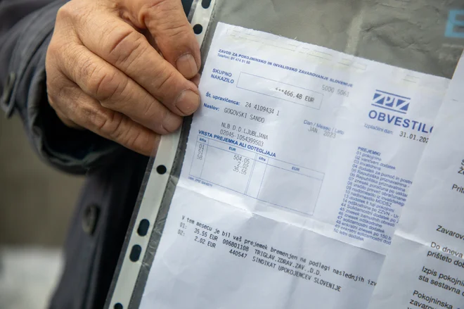 Dejansko smo dobili dve kategoriji upokojencev, ki imajo ob enakih materialnih pogojih za odmero višine pokojnine že v izhodišču različno visoko pokojnino. FOTO: Voranc Vogel/Delo