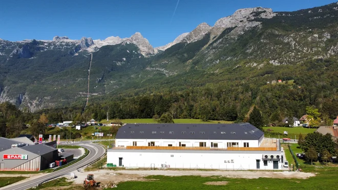 Apartmajsko naselje Biseri Soče. FOTO: arhiv Stoje Trade