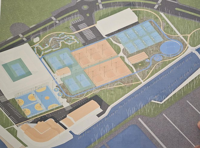 Tako so si zamislili novi športno rekreacijski park v biroju KONNTRA iz Poreča. Foto Biro Konntra