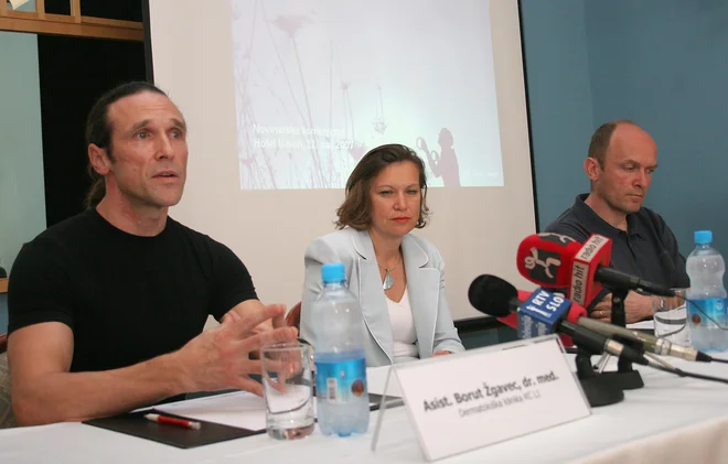 Nova vršilka dolžnosti direktorja Onkološkega inštituta je danes postala Janja Ocvirk. FOTO: Damjan Žibert