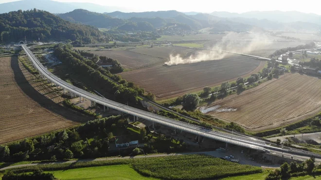 Viadukt Pesnica je prvovrstna inženirska mojstrovina. FOTO: Pomgrad