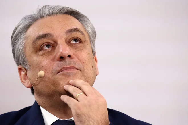 Luca de Meo: Ekološki prehod je ekipni šport. Foto Stephanie Lecocq/Reuters