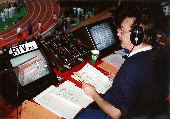 Dvoransko svetovno prvenstvo v atletiki v Palais omnisports de Paris-Bercy leta 1997 FOTO: osebni arhiv
