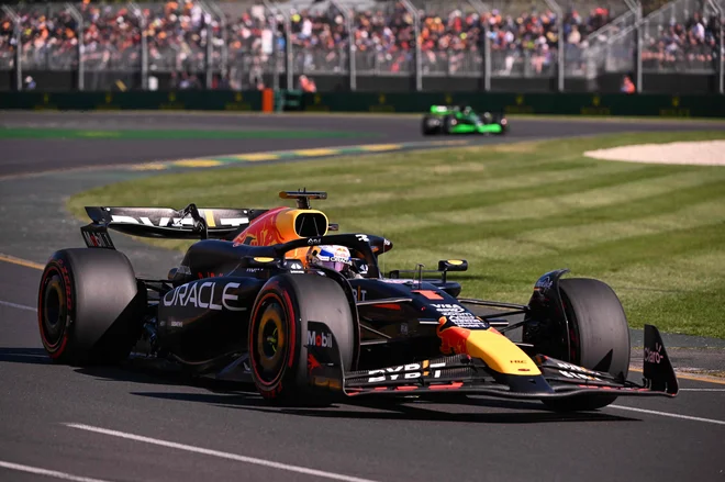 Max Verstappen v Melbournu. FOTO: William West/AFP