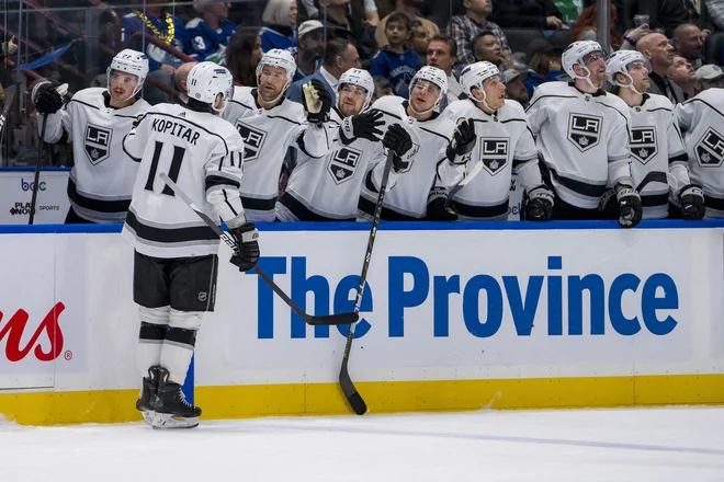 Anže Kopitar se je spet vpisal med strelce. FOTO: Bob Frid/Usa Today Sports