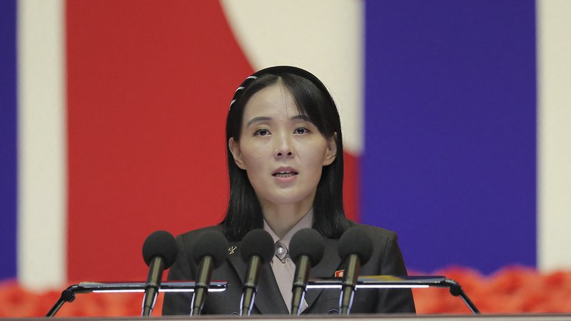 Fotografija: Kim Jo Džong je zavrnila vsakršne pogovore z Japonsko, če se vodstvo v Tokiu ne bo odreklo zahtevi, naj na dnevni red uvrstijo tudi temo ­ugrabljenih Japoncev. FOTO: AFP