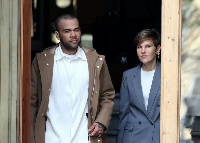 Dani Alves je zapustil zapor. FOTO: Nacho Doce/Reuters