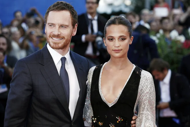Žena, oskarjevka Alicia Vikander, se je sprva bala zanj, potem pa je strah prekrilo popolno navdušenje. FOTO: Shutterstock 