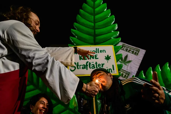 Končno se ni treba več skrivati, so ugotavljali udeleženci shoda. FOTO: John Macdougall/Afp