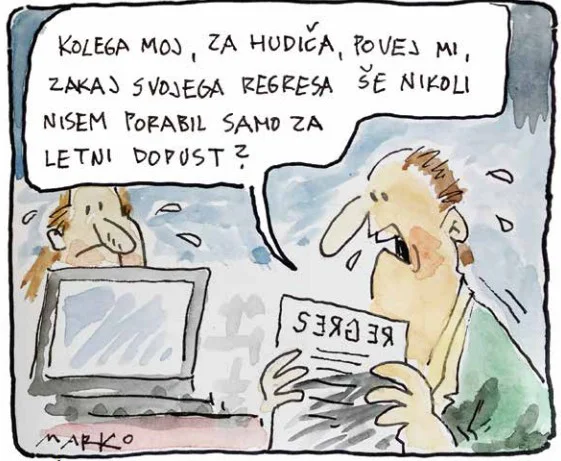 KARIKATURA: Marko Kočevar