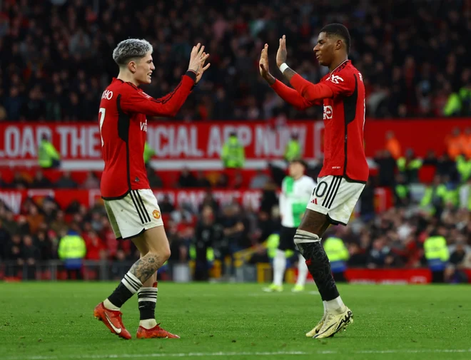 Sedem zadetkov so gledalci videli na zadnjem derbiju pred manj kot mesecem dni na Old Traffordu. FOTO: Molly Darlington/Reuters