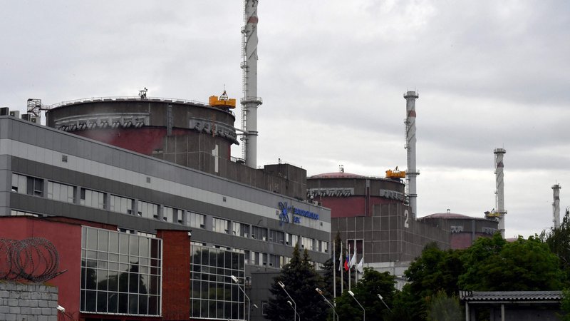 Fotografija: Jedrska elektrarna v Zaporožju FOTO: Olga Maltseva/AFP