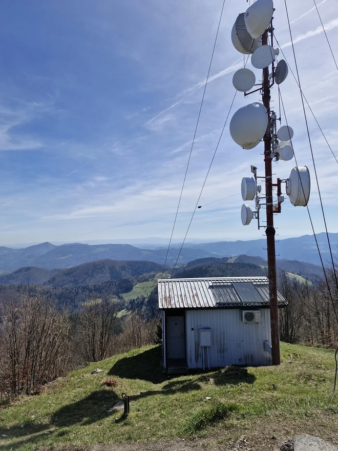 Najvišja točka traila je na Mrzlici. FOTO: Beti Burger