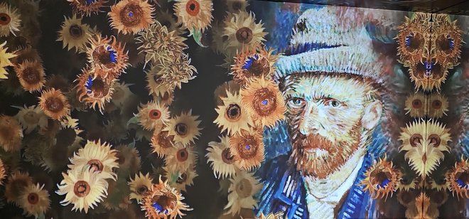 Razstava del Vincenta van Gogha v Trstu. FOTO: Boris Šuligoj