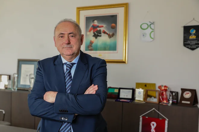 Radenko Mijatović je od prve kvalifikacijske tekme v Astani verjel v preboj slovenske reprezentance na letošnje evropsko prvenstvo. Foto Črt Piksi