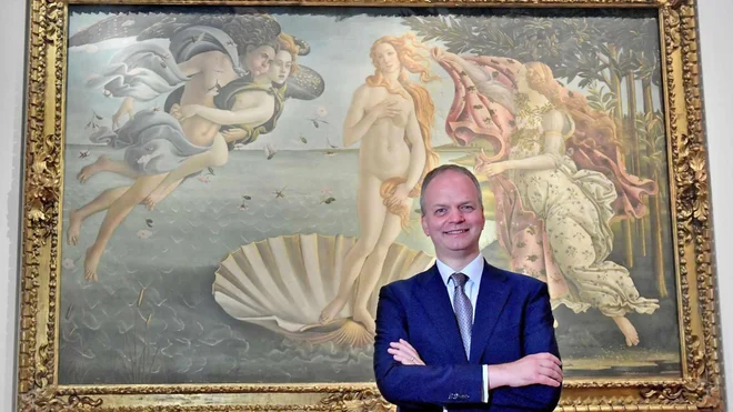 V skoraj desetletju vodenja Eika Schmidta je Galerija Uffizi v Firencah postala italijanski muzej z največ obiskovalci. FOTO: Uffizi