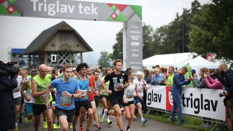 Prijave na 12. Triglav tek organizatorji zbirajo do 2. septembra, na dan dogodka pa do zapolnitve mest. FOTO: Jure Eržen/Delo
