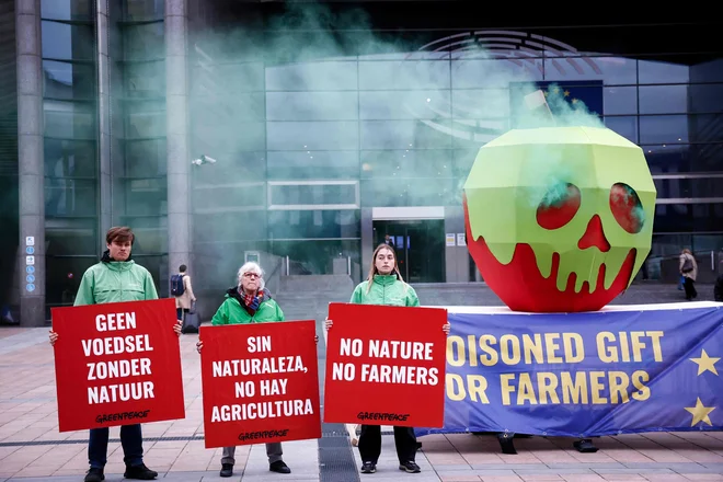 Podnebne spremembe vznemirjajo predvsem mlade volivce. FOTO: Kenzo Tribouillard/AFP