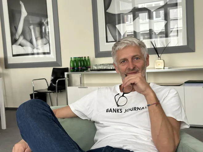 Michal Zahradníček: »V treh letih bi v Life Bioceedu radi videli 1000 intelektualnih lastnin in patentov. Od tega jih bomo zelo podrobno ocenili 200. In od teh 200 bi radi investirali v 20. Na koncu bo uspešnih morda pet.« FOTO: Nejc Gole/Delo