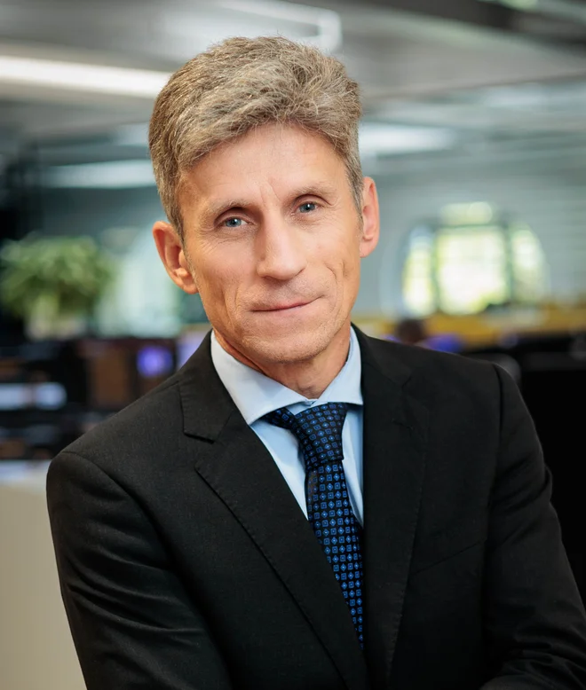 Slavko Rogan, višji upravljavec investicijskih skladov pri Triglav Skladih FOTO: Jernej Lasic